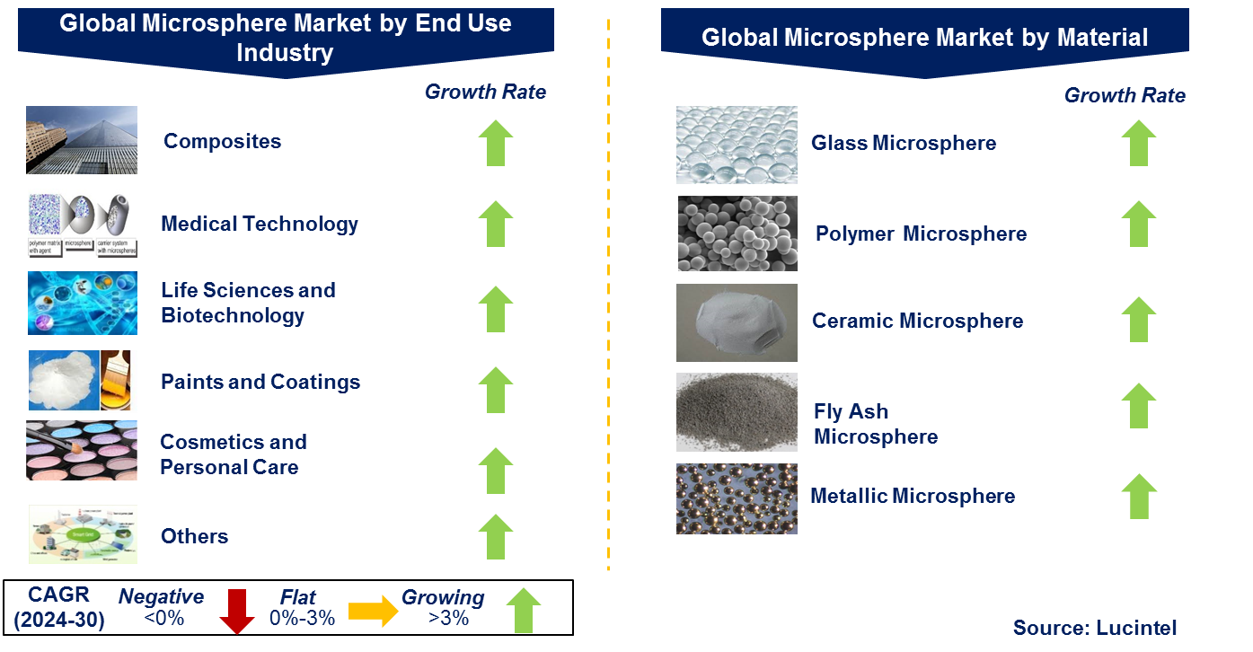 Microsphere Market by Segment